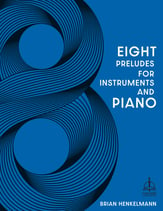 Eight Preludes for Instruments and Piano piano sheet music cover